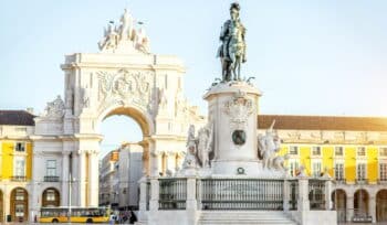 Lisbon city in Portugal