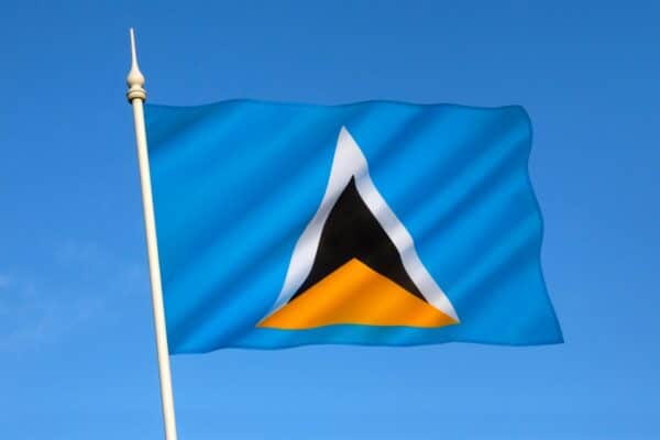Flag of St Lucia