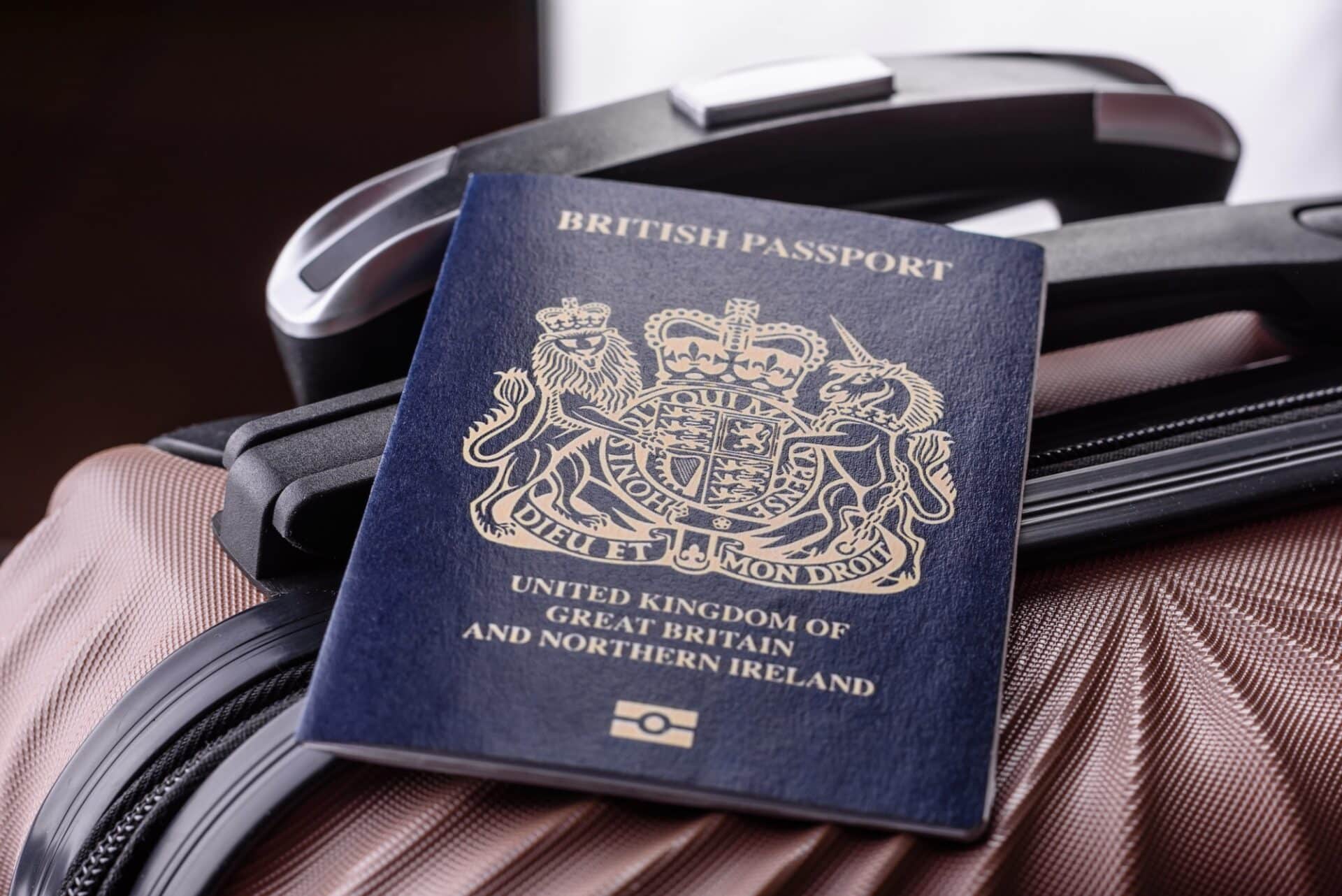 International passport of a citizen of Great Britain and Northern Ireland