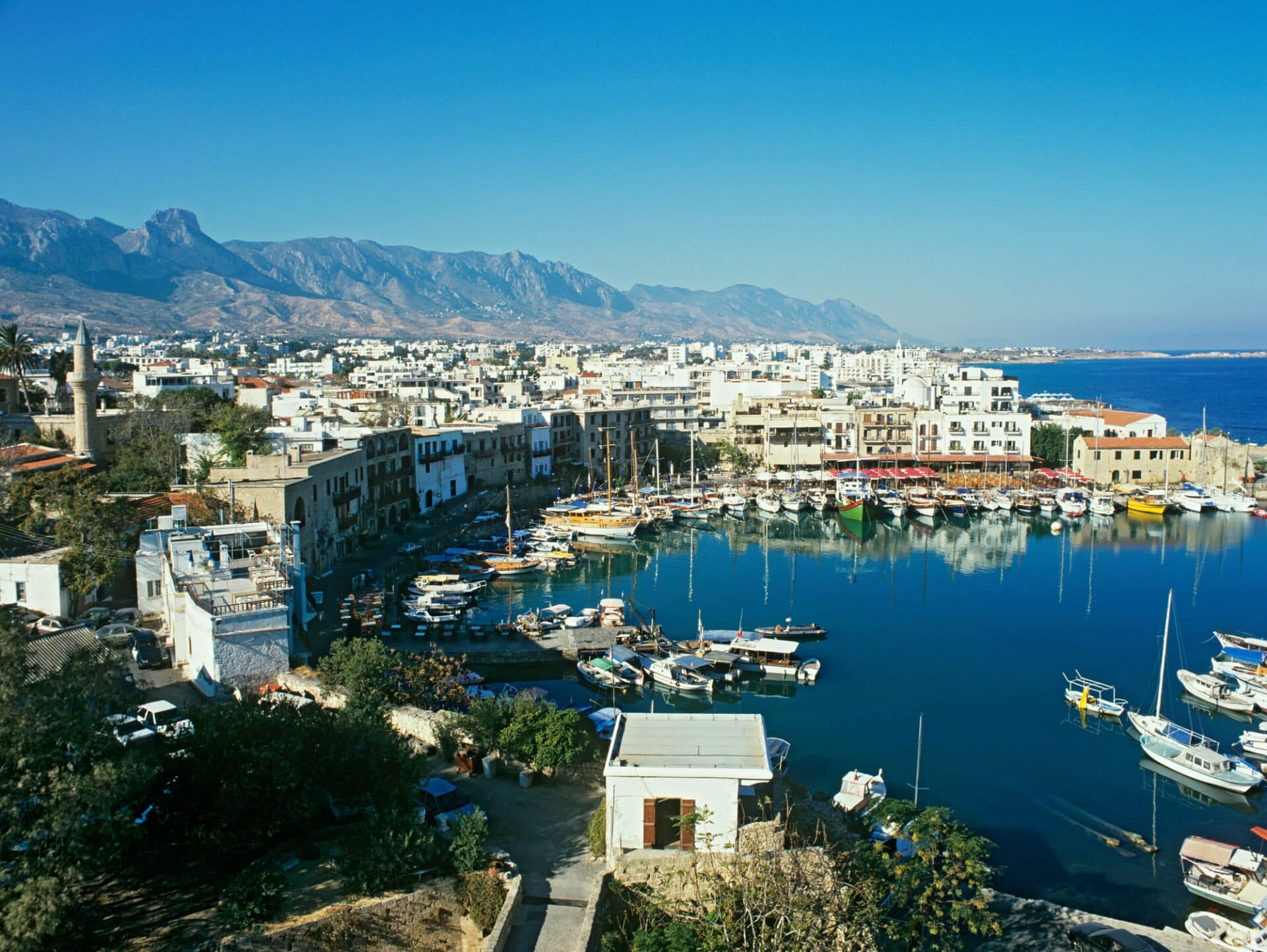 Kyrenia harbour cyprus