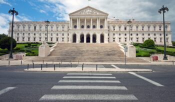 The white Portuguese Parliament, Golden Visa,