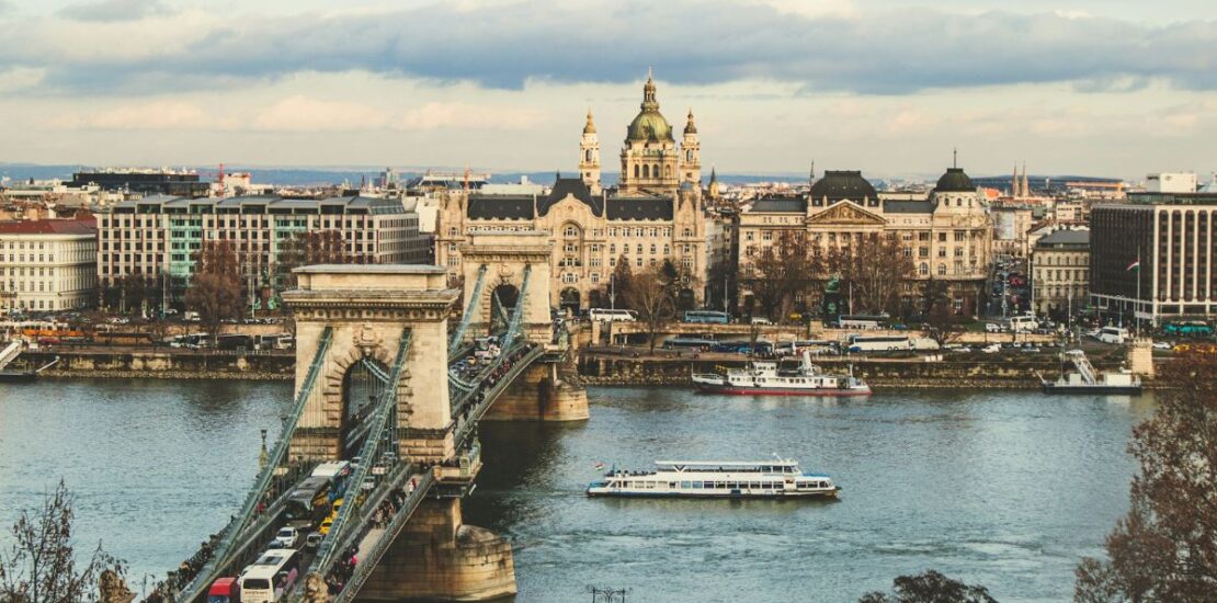 Bridge in Budapest Hungary