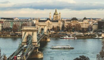 Bridge in Budapest Hungary
