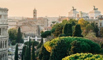 View of Rome, Italy